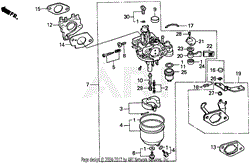 HS80 CARBURETOR K-K1