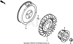 HS80 FLYWHEEL K-K1