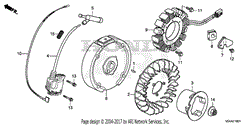 FLYWHEEL@IGNITION COIL   (2)