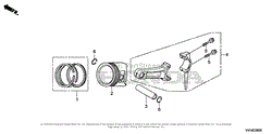 PISTON + CONNECTING ROD