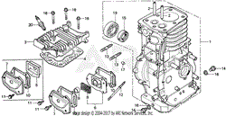 CYLINDER HEAD + CYLINDER