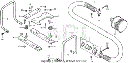 WA30 FRAME BED + HOSE COUPLING