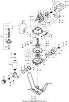 CASING AND COMPONENTS (WDP20X/XT, WDP30X/XT)