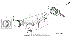 PISTON + CRANKSHAFT