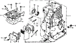 WT20 CYLINDER HEAD + CYLINDER