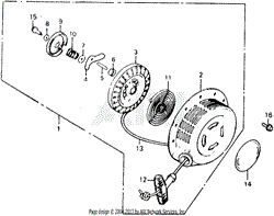 WT30X RECOIL STARTER