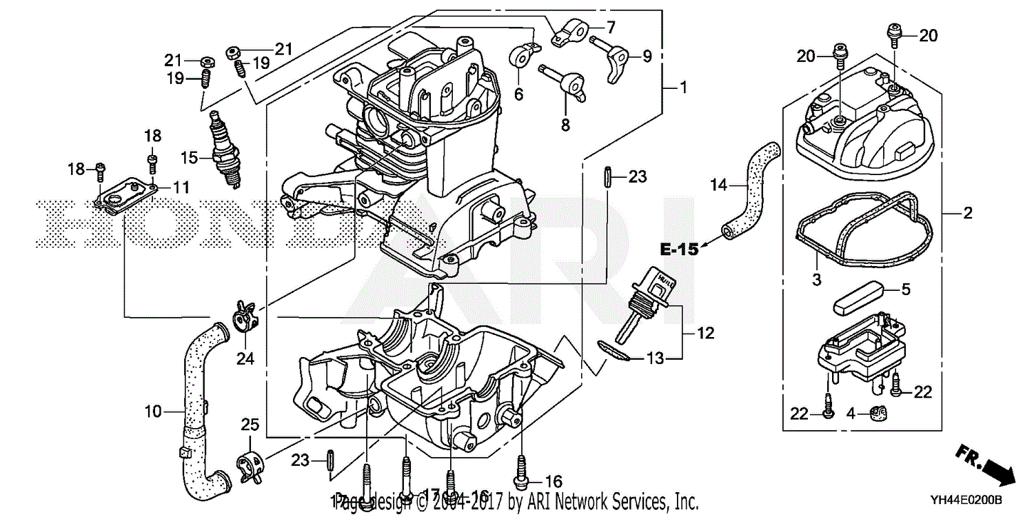 Honda WX10T A WATER PUMP, THA, VIN# GCALT-1000001 TO GCALT