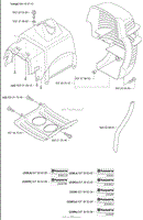 Top Cover / Muffler Guard / Bottom Plate