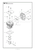 CYLINDER PISTON MUFFLER