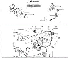 Clutch Drum/Oil Pump and Crankcase