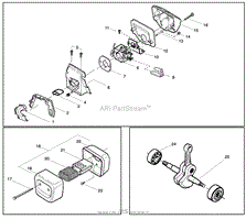 Air Filter / Carburetor &amp; Muffler &amp; Crankshaft