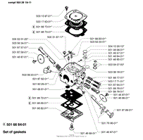 Carburetor Assembly Walbro HDA-35B