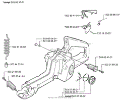 Fuel Tank / Rear Handle