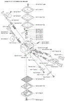 Carburetor Parts and Zama C3-EL18B