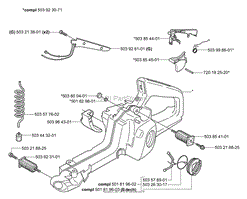 Fuel Tank / Rear Handle