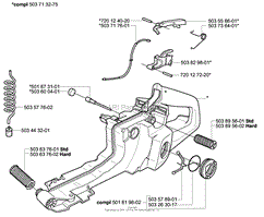 Fuel Tank / Rear Handle