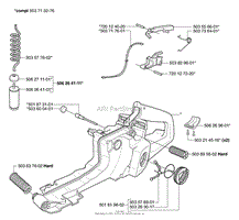 Fuel Tank / Rear Handle