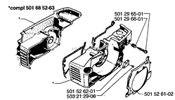 Crankcase (S/N 1070001 And Below)