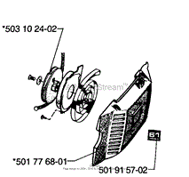 Starter Assembly (S/N 1070001 And Below)