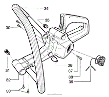 Fuel Tank &amp; Handle