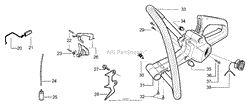 Tank / Handle /Throttle