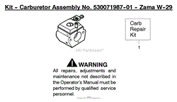 Carburetor (W-29)