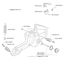 Fuel Tank / Rear Handle