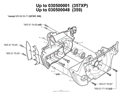 Service Variations - Crankcase