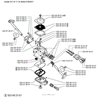 Carburetor Parts (Zama C1Q-EL7)