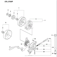 Clutch / Drum / Oiler