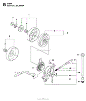 CLUTCH OIL PUMP