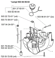 Crankcase/Fuel Tank