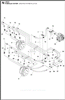 Hydraulic System - Drum Motor Installation