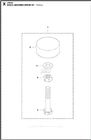 Shock Absorber Repair Kit - Handle