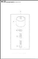 Shock Absorber Repair Kit - Engine Plate