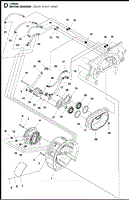 Motor Housing - Rear, Right Hand