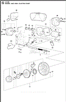 Engine - Hatz 1B30 - Electric Start