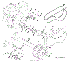 BELT GUARD PULLEY