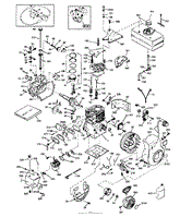 4 Cycle Snowking Engine (HSK60-76009B, HSK70-130297T, HSK70-130300T)