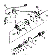 Electric Starter Motor (33328D)