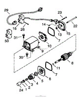 Electric Starter Motor (33329D)