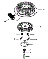 Rewind Starter (590736)