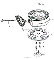 Rewind Starter (590742)