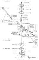 Carburetor Parts (Zama C1Q-EL14)