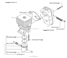 Piston / Cylinder / Muffler