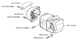 Husqvarna 326 HS 99 X-Series (2002-01) Parts Diagram for