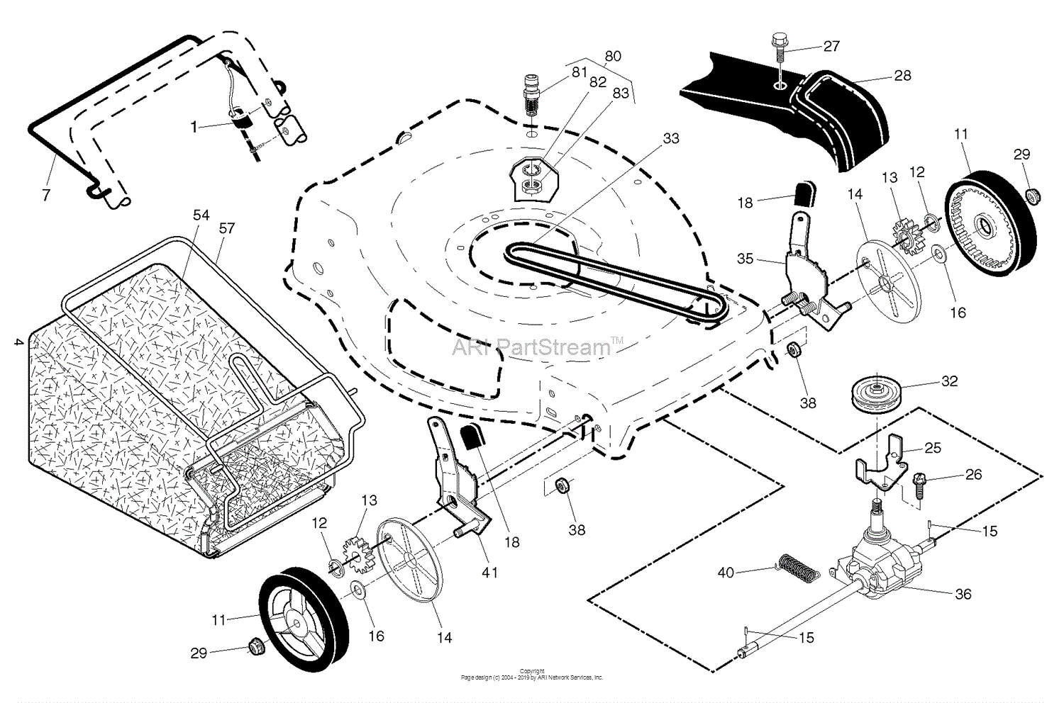 Husqvarna HU550FH 96143009605 2015 09 Parts Diagram for DRIVE