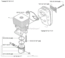 Piston / Cylinder &amp; Muffler