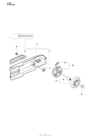 Belt Guard, Rear / Clutch Assembly / Gear Wheel Assembly