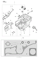 Crankcase / Cutter Arm / Air Nozzle and Gasket Kit